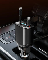 OHLPRO Car charging hub with type-c and USB output ports